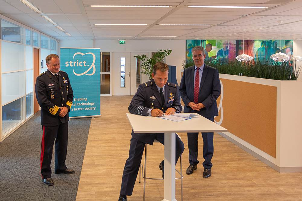 Strict ondertekent als eerste mkb in Nederland reservistenregeling